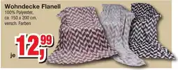 Möbelfundgrube Wohndecke Flanell Angebot