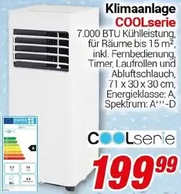CENTERSHOP Klimaanlage COOLserie Angebot