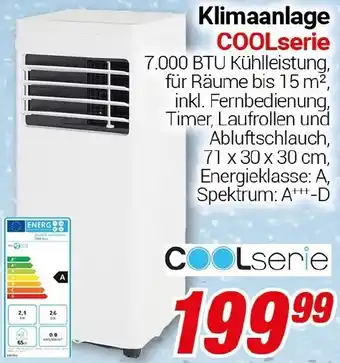CENTERSHOP Klimaanlage COOLserie Angebot