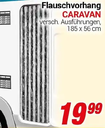 CENTERSHOP Flauschvorhang CARAVAN Angebot