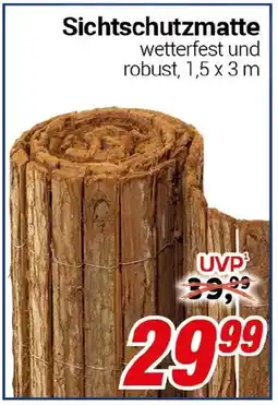 CENTERSHOP Sichtschutzmatte Angebot