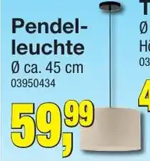 Möbelfundgrube Pendelleuchte Angebot