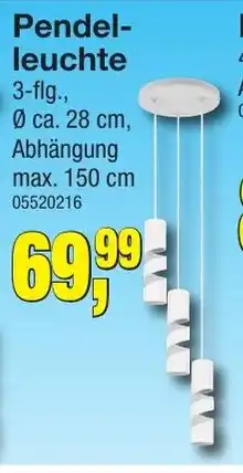 Möbelfundgrube Pendelleuchte Angebot