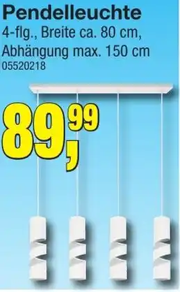 Möbelfundgrube Pendelleuchte Angebot