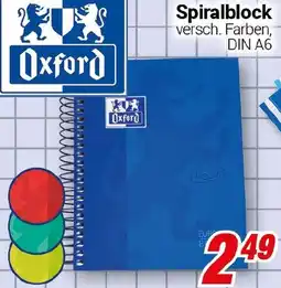 CENTERSHOP Oxford Spiralblock Angebot