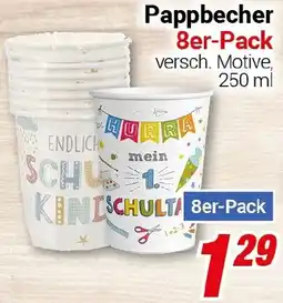 CENTERSHOP Pappbecher Angebot