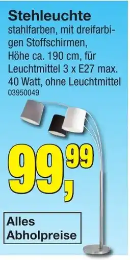 Möbelfundgrube Stehleuchte Angebot