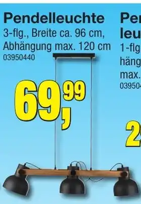 Möbelfundgrube Pendelleuchte Angebot