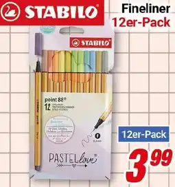 CENTERSHOP STABILO Fineliner Angebot