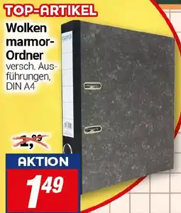 CENTERSHOP STYLEX Wolkenmarmor Ordner Angebot