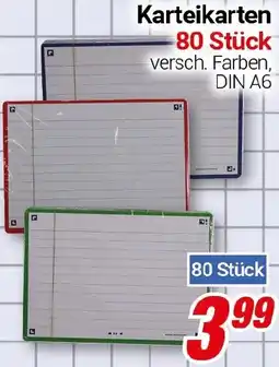 CENTERSHOP Karteikarten Angebot