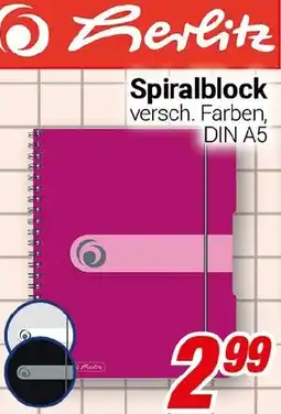 CENTERSHOP Herlitz Spiralblock Angebot
