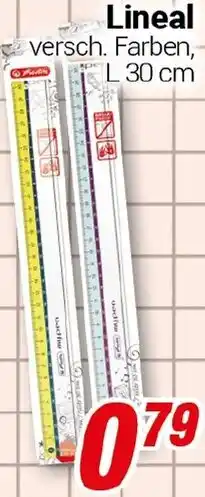 CENTERSHOP Herlitz Lineal Angebot