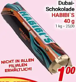 CENTERSHOP Dubai Schokolade HABIBI'S Angebot