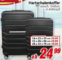 CENTERSHOP Hartschalenkoffer Angebot