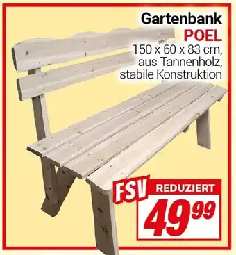 CENTERSHOP Gartenbank POEL Angebot