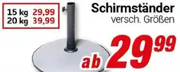 CENTERSHOP Schirmständer Angebot