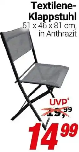 CENTERSHOP Textilene Klappstuhl Angebot