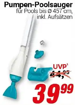 CENTERSHOP Pumpen-Poolsauger Angebot