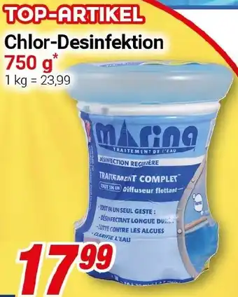 CENTERSHOP Marina Chlor-Desinfektion Angebot