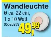 Möbelfundgrube Wandleuchte Angebot