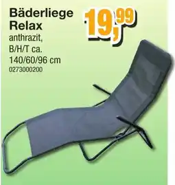 Möbelfundgrube Bäderliege Relax Angebot