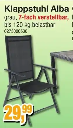 Möbelfundgrube Klappstuhl Angebot