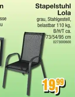 Möbelfundgrube Stapelstuhl Lola Angebot