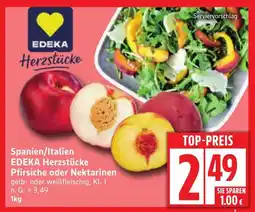 Edeka EDEKA Herzstücke Pfirsiche oder Nektarinen Angebot