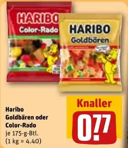 REWE Haribo Goldbären oder Color-Rado Angebot