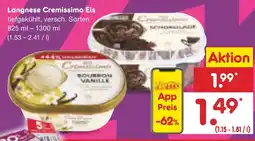 Netto Marken-Discount Langnese Cremissimo Eis Angebot