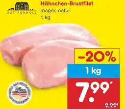 Netto Marken-Discount GUT PONHOLZ Hähnchen-Brustfilet Angebot