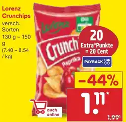 Netto Marken-Discount Lorenz Crunchips Angebot
