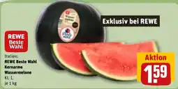 REWE REWE Beste Wahl Kernarme Wassermelone Angebot