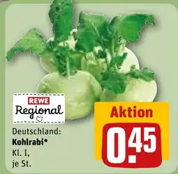 REWE Kohlrabi Angebot