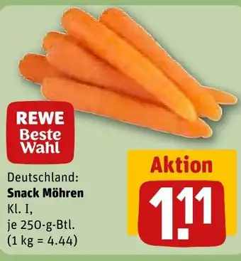 REWE Snack Möhren Angebot