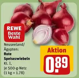 REWE Rote Speisezwiebeln Angebot