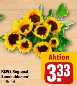 REWE REWE Regional Sonnenblumen Angebot