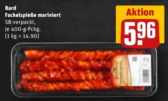 REWE Bard Fackelspieẞe mariniert Angebot