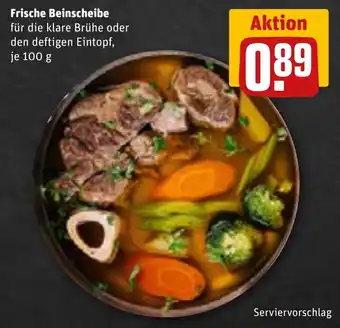 REWE Frische Beinscheibe Angebot