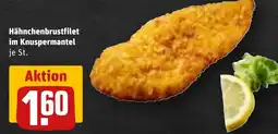REWE Hähnchenbrustfilet im Knuspermantel Angebot