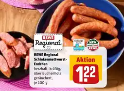 REWE REWE Regional Schinkenmettwurst- Endchen Angebot