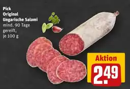 REWE Pick Original Ungarische Salami Angebot