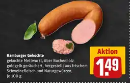 REWE Hamburger Gekochte Angebot