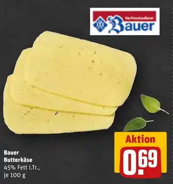 REWE Bauer Butterkäse Angebot