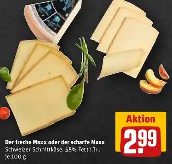 REWE Der freche Maxx oder der scharfe Maxx Angebot