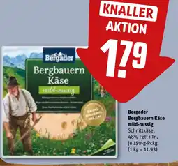 REWE Bergader Bergbauern Käse Angebot
