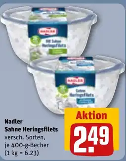 REWE Nadler Sahne Heringsfilets Angebot