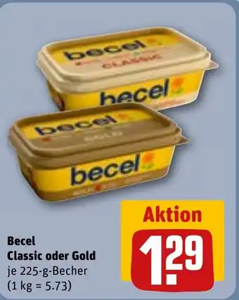 REWE Becel Classic oder Gold Angebot