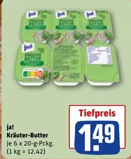 REWE ja! Kräuter-Butter Angebot